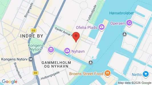 Erhvervslokaler til leje i København K - Foto fra Google Street View