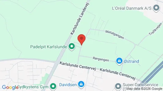 Erhvervslokaler til leje i Karlslunde - Foto fra Google Street View