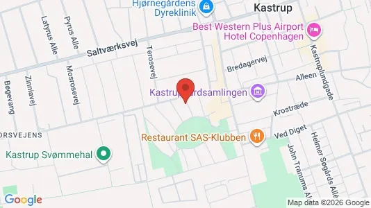 Erhvervslokaler til leje i Kastrup - Foto fra Google Street View