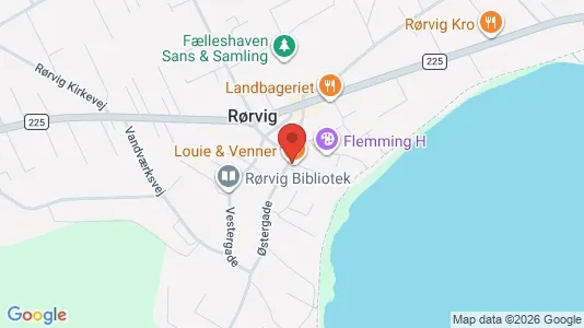 Erhvervslokaler til leje i Rørvig - Foto fra Google Street View