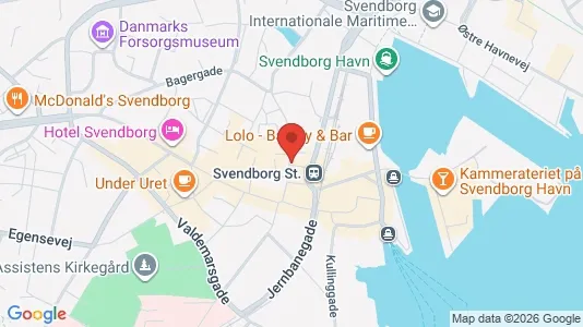 Erhvervslokaler til leje i Svendborg - Foto fra Google Street View
