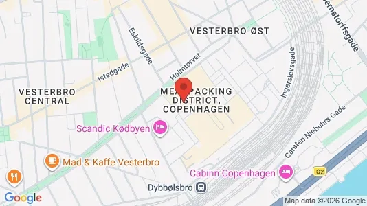 Erhvervslokaler til leje i Vesterbro - Foto fra Google Street View