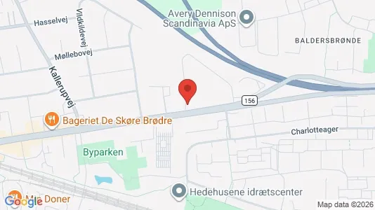 Erhvervslokaler til leje i Hedehusene - Foto fra Google Street View