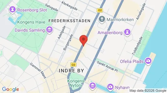 Erhvervslokaler til leje i København K - Foto fra Google Street View