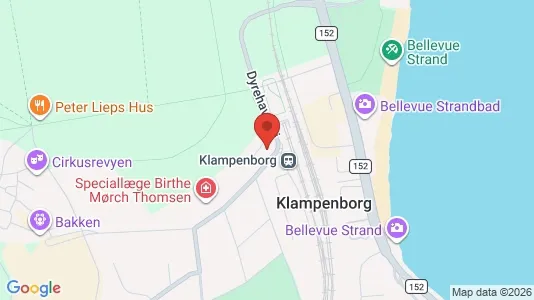 Erhvervslokaler til leje i Klampenborg - Foto fra Google Street View