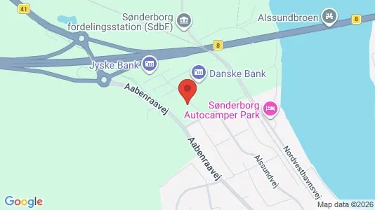 Erhvervslokaler til leje i Sønderborg - Foto fra Google Street View