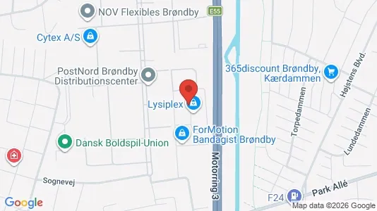Erhvervslokaler til leje i Brøndby - Foto fra Google Street View