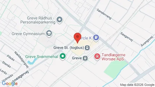 Erhvervslokaler til leje i Greve - Foto fra Google Street View