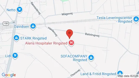 Erhvervslokaler til leje i Ringsted - Foto fra Google Street View