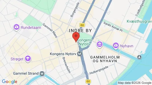 Erhvervslokaler til leje i København K - Foto fra Google Street View