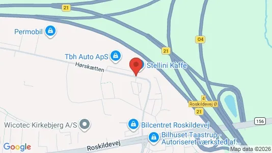 Erhvervslokaler til leje i Taastrup - Foto fra Google Street View