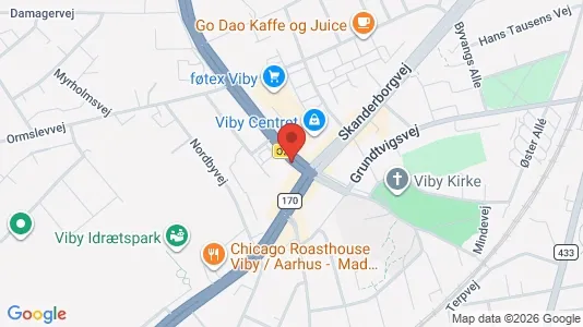 Erhvervslokaler til leje i Viby J - Foto fra Google Street View