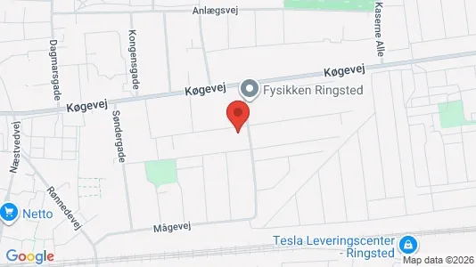 Erhvervslokaler til leje i Ringsted - Foto fra Google Street View