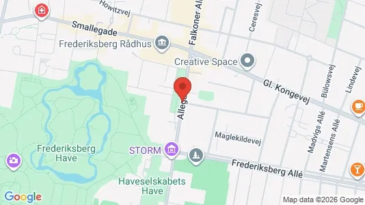 Erhvervslokaler til leje i Frederiksberg - Foto fra Google Street View