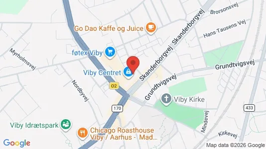 Erhvervslokaler til leje i Viby J - Foto fra Google Street View
