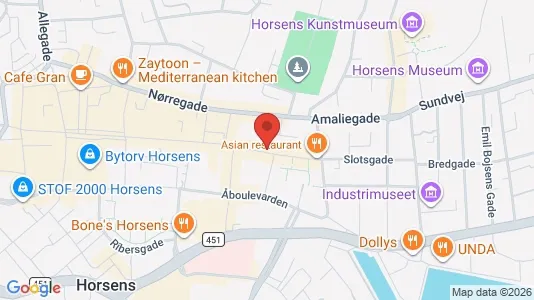 Erhvervslokaler til leje i Horsens - Foto fra Google Street View