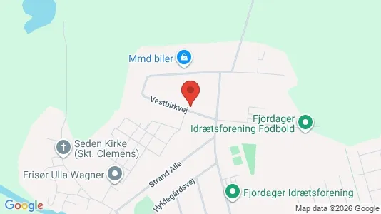 Erhvervslokaler til leje i Odense NØ - kort over placeringen