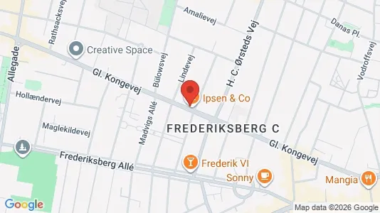 Erhvervslokaler til leje i Frederiksberg C - Foto fra Google Street View
