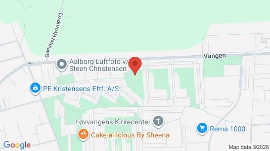 Erhvervslokaler til leje i Nørresundby - kort over placeringen