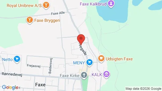 Erhvervslokaler til leje i Faxe - Foto fra Google Street View