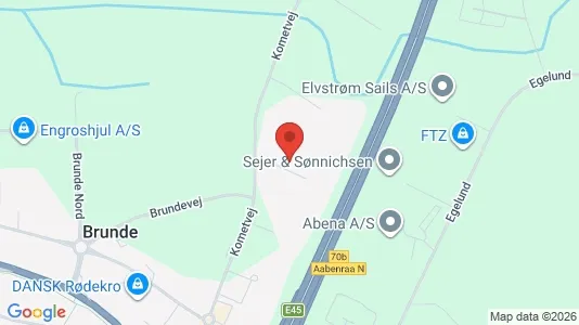 Erhvervslokaler til leje i Rødekro - Foto fra Google Street View