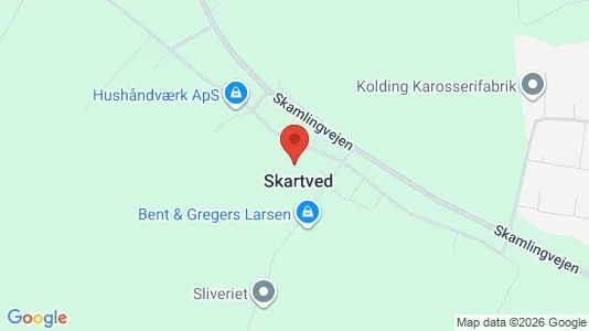 Erhvervslokaler til leje i Bjert - Foto fra Google Street View