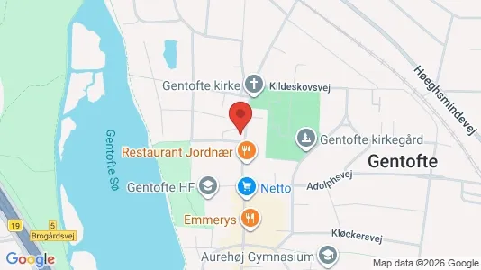 Erhvervslokaler til leje i Gentofte - Foto fra Google Street View