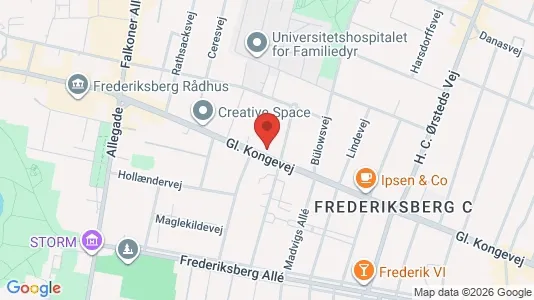 Erhvervslokaler til leje i Frederiksberg C - Foto fra Google Street View