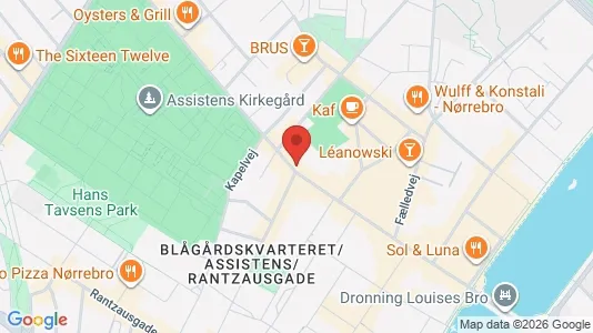 Erhvervslokaler til leje i Nørrebro - Foto fra Google Street View