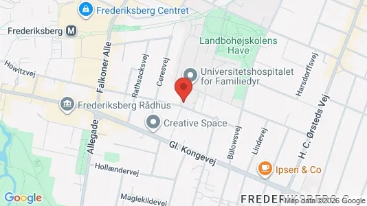 Erhvervslokaler til leje i Frederiksberg C - Foto fra Google Street View