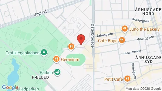 Erhvervslokaler til leje i Østerbro - Foto fra Google Street View