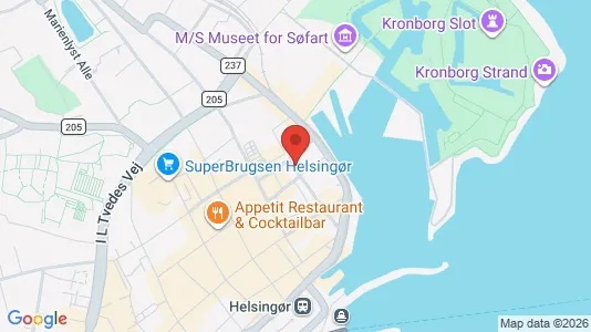 Erhvervslokaler til leje i Helsingør - Foto fra Google Street View