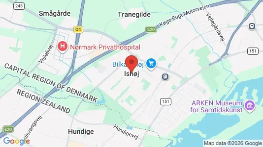 Lagerlokaler til leje i Ishøj - Foto fra Google Street View