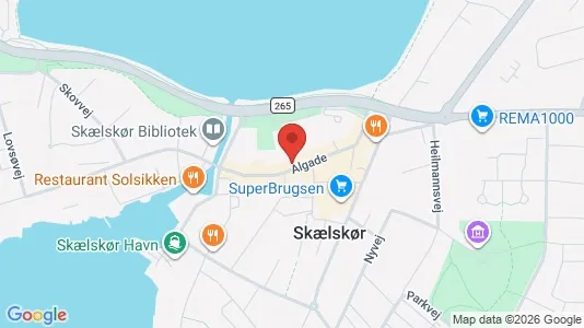 Erhvervslokaler til leje i Skælskør - Foto fra Google Street View