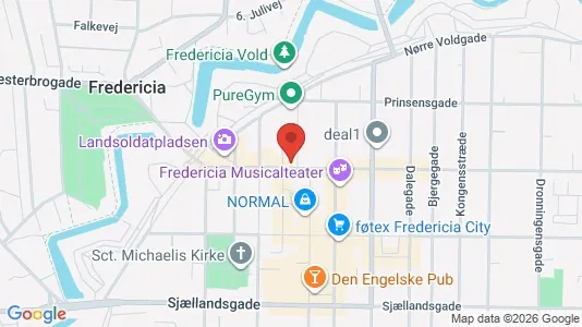 Erhvervslokaler til leje i Fredericia - Foto fra Google Street View
