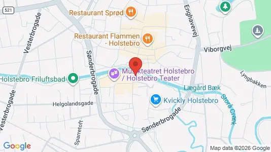Erhvervslokaler til leje i Holstebro - Foto fra Google Street View