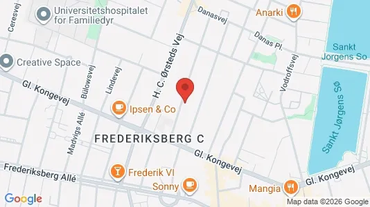 Erhvervslokaler til leje i Frederiksberg C - Foto fra Google Street View