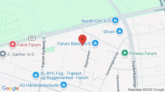 Erhvervslokaler til leje i Farum - Foto fra Google Street View