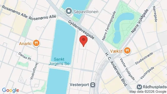 Erhvervslokaler til leje i Vesterbro - Foto fra Google Street View