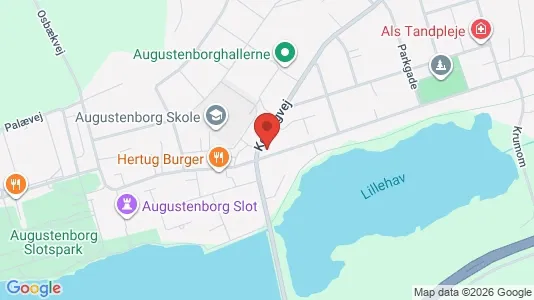 Erhvervslokaler til leje i Augustenborg - Foto fra Google Street View