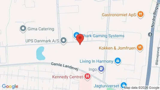 Erhvervslokaler til leje i Glostrup - kort over placeringen