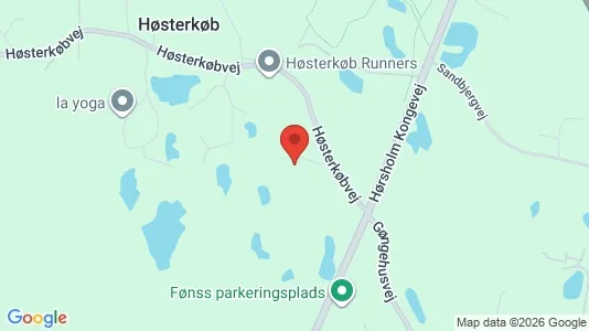 Erhvervslokaler til leje i Hørsholm - kort over placeringen