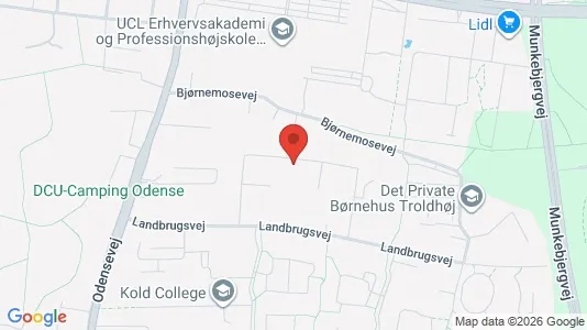 Erhvervslokaler til leje i Odense S - Foto fra Google Street View