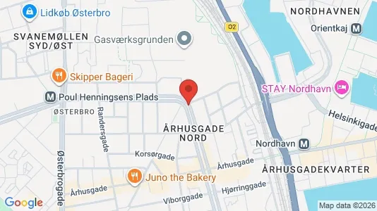Erhvervslokaler til leje i Østerbro - Foto fra Google Street View