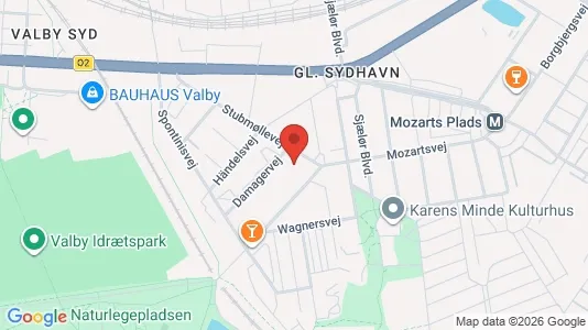 Erhvervslokaler til leje i København SV - Foto fra Google Street View