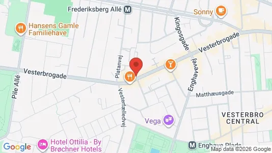 Erhvervslokaler til leje i Vesterbro - Foto fra Google Street View