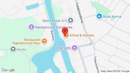 Erhvervslokaler til leje i Odense C - kort over placeringen
