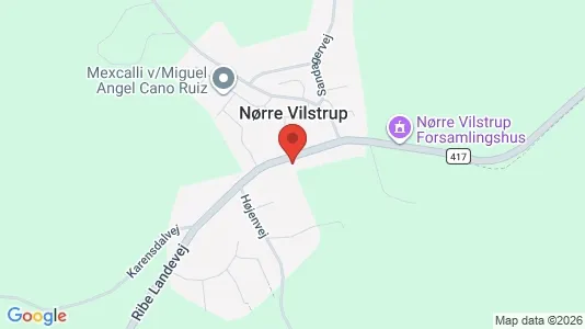 Erhvervslokaler til leje i Vejle Centrum - kort over placeringen