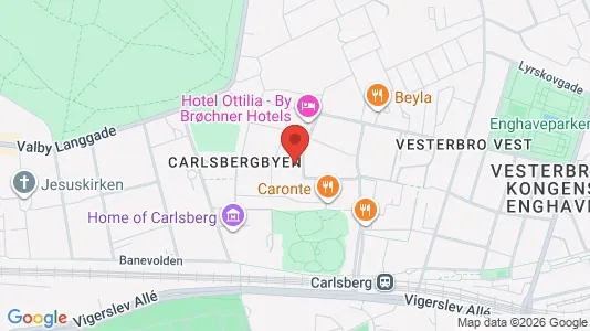 Erhvervslokaler til leje i Vesterbro - Foto fra Google Street View
