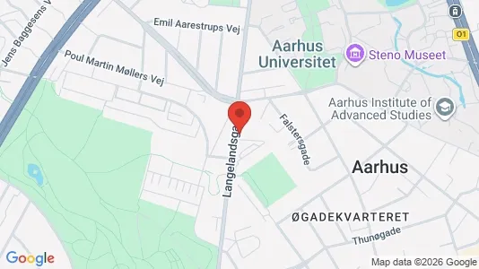 Erhvervslokaler til leje i Århus C - Foto fra Google Street View